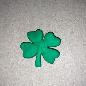 Crocs green shamrock clover st Patrick’s day patty’s day shoe charm